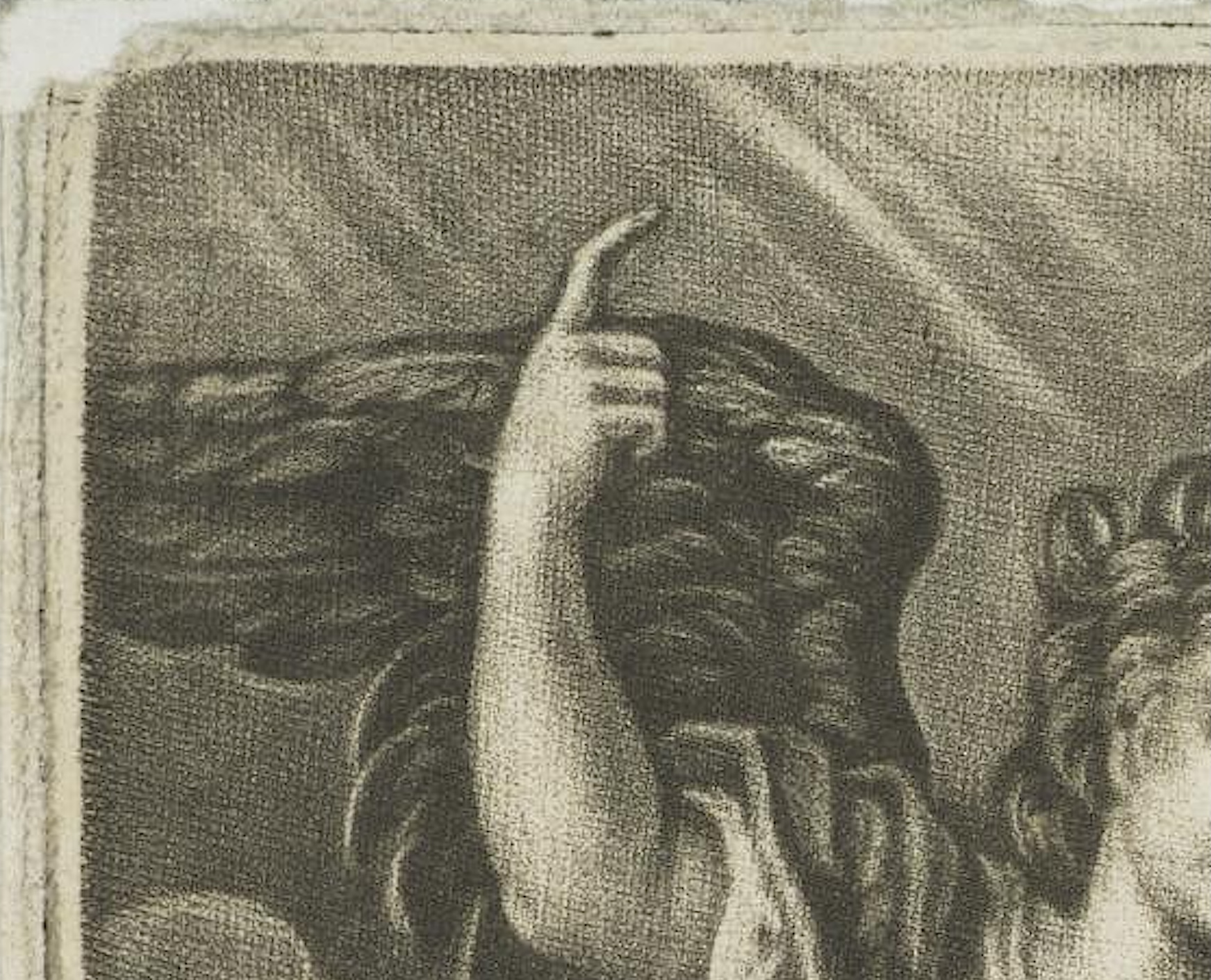 Screenshot 2026 01 24 At 10.01.56 Crop Of Angel Gabriel Pointing Index Finger Courtesy Of The Artist From Anonymous Mezzotint Work On Paper Abou